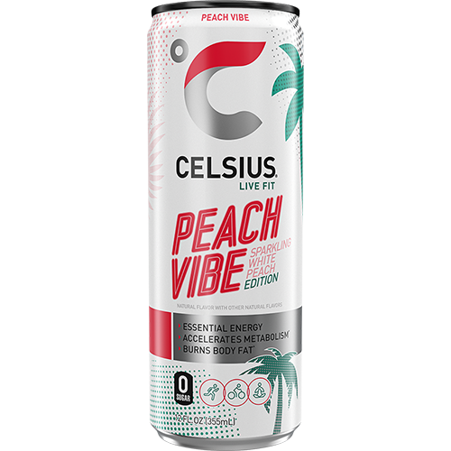 Celsius  Sparkling Peach Vibe